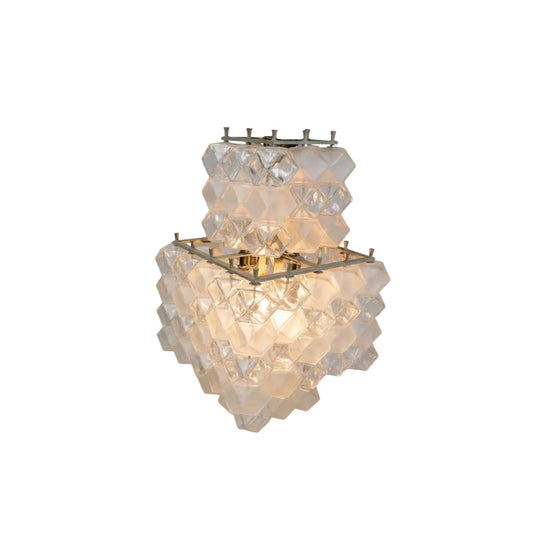 Italian Murano Geometric Chandelier