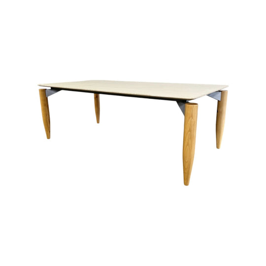 Italian Travertine Dining Table