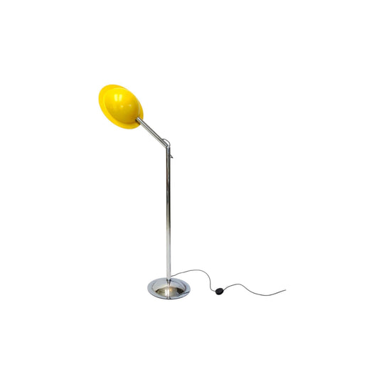 Italian Yellow 'Hat' Floor Lamp