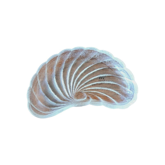 IVV Spiral Line Glass Side Plate with Swirl Design