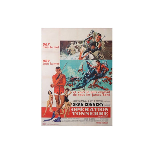 James Bond OPERATION TONERRE - dans le ciel - Sous la mer
