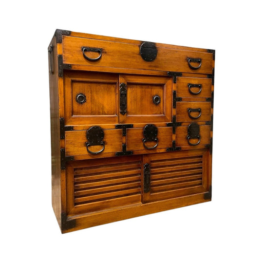 Japanese Choba Dansu, Merchant’s Chest –  Cypress & Cedar | Meiji