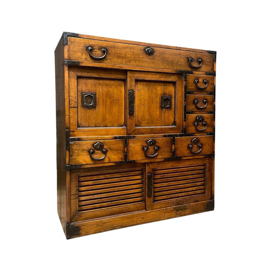 Japanese Choba Dansu, Merchant’s Chest –  Cypress & Cedar | Meiji