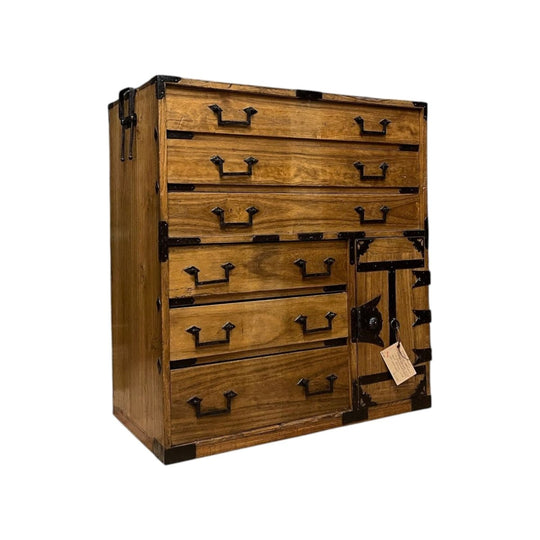 Japanese Choba Dansu, Merchant’s Chest –  Paulownia | Meiji