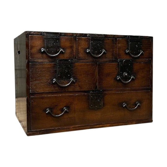 Japanese Document Chest From Kanazawa - Cypress | Meiji