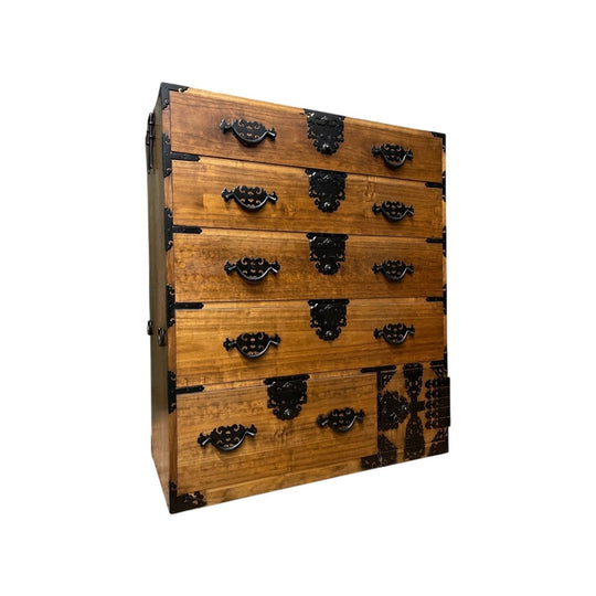 Japanese Kimono Chest of Drawers From Kanazawa - Paulownia | Meiji