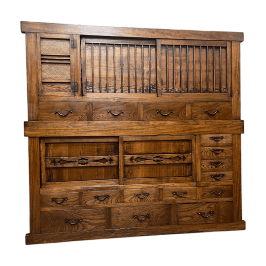 Japanese Mizuya, Kitchen Cabinet - Cedar & Cypress & Elm