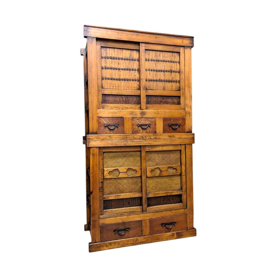 Japanese Mizuya, Kitchen Cabinet - Cedar, Cypress, Elm | c.1880