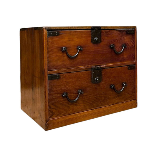 Japanese Small Cabinet - Cypress | Meiji