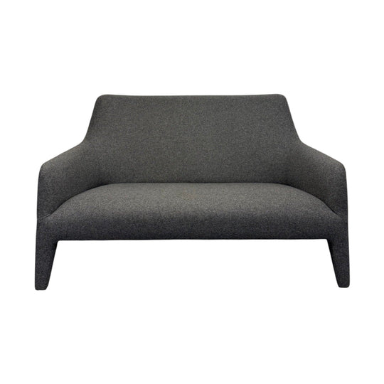 Jardan Kelly 2-Seater Sofa – Dark Grey Wool Blend