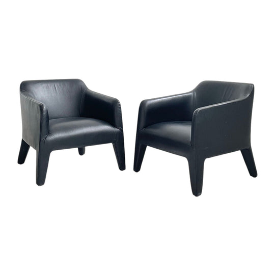 Jardan 'Kelly' Leather Lounge Chair