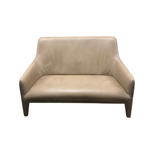 Jardan Kelly Two Seater Sofa – Beige Leather