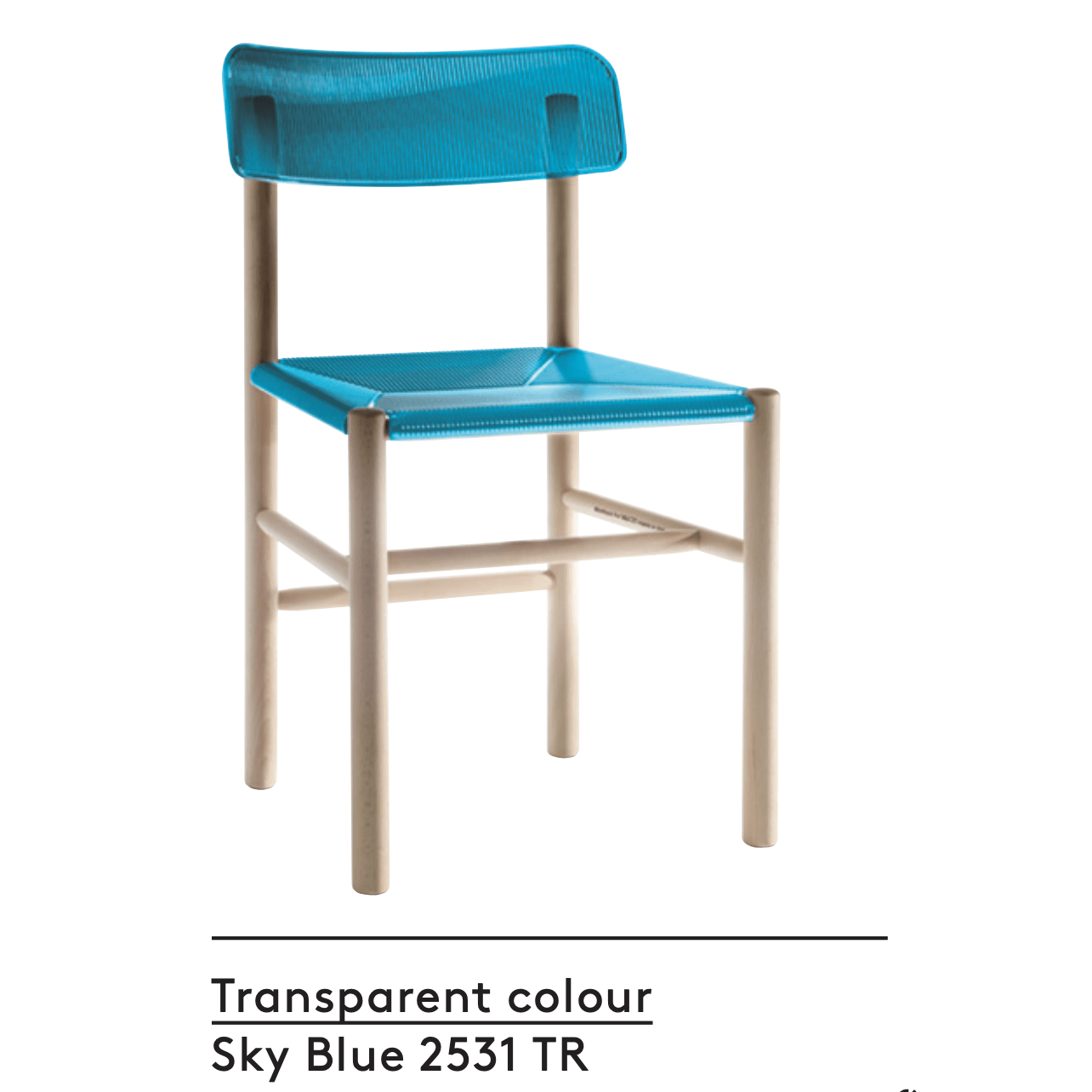 Jasper Morrison ‘Trattoria’ Chairs for Magis – Sky Blue (6x Available) | Bazaa | Designer, Vintage and Antique Furniture