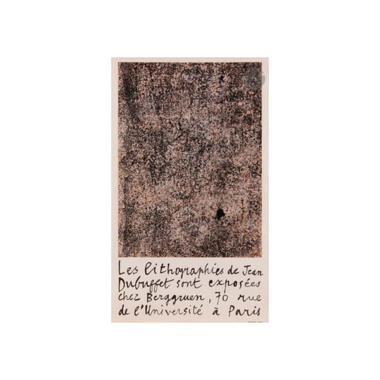 Jean Dubuffet 1960