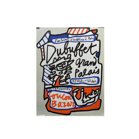 Jean Dubuffet Coucou Bazar 1973