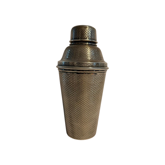 James Dixon & Sons Art Deco Silver Plated Cocktail Shaker Made in England