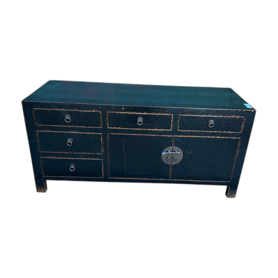 Asian style sideboard with multi drawers