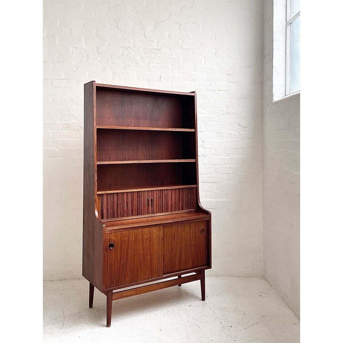 Johannes Sorth 'Bornholmer' Bureau Bookcase | Bazaa | Designer, Vintage and Antique Furniture