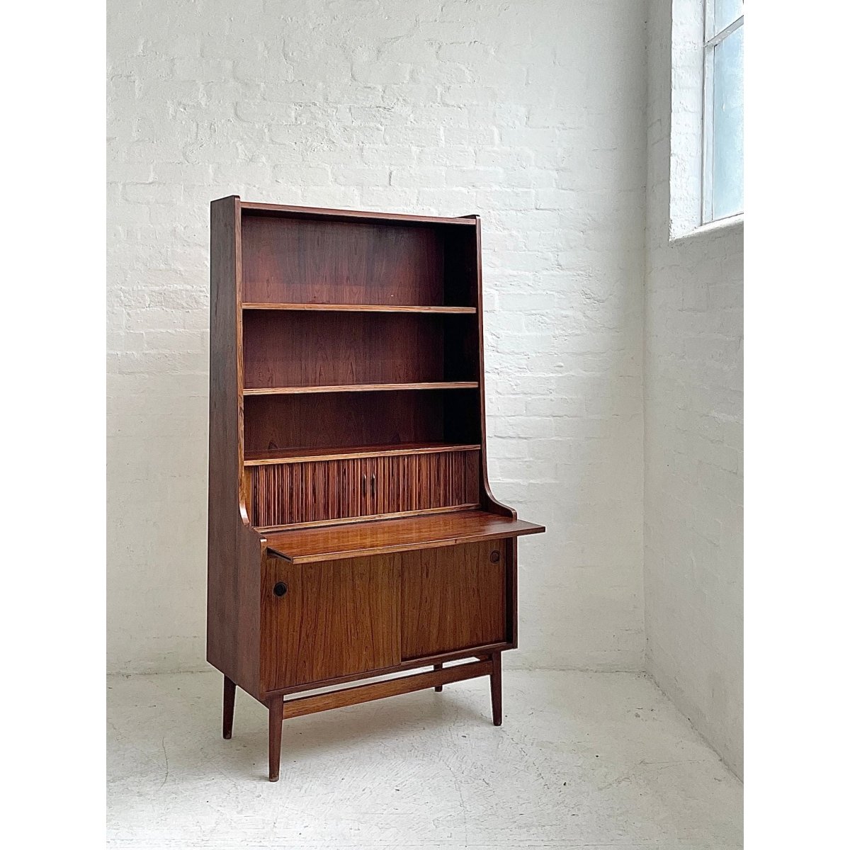 Johannes Sorth 'Bornholmer' Bureau Bookcase | Bazaa | Designer, Vintage and Antique Furniture