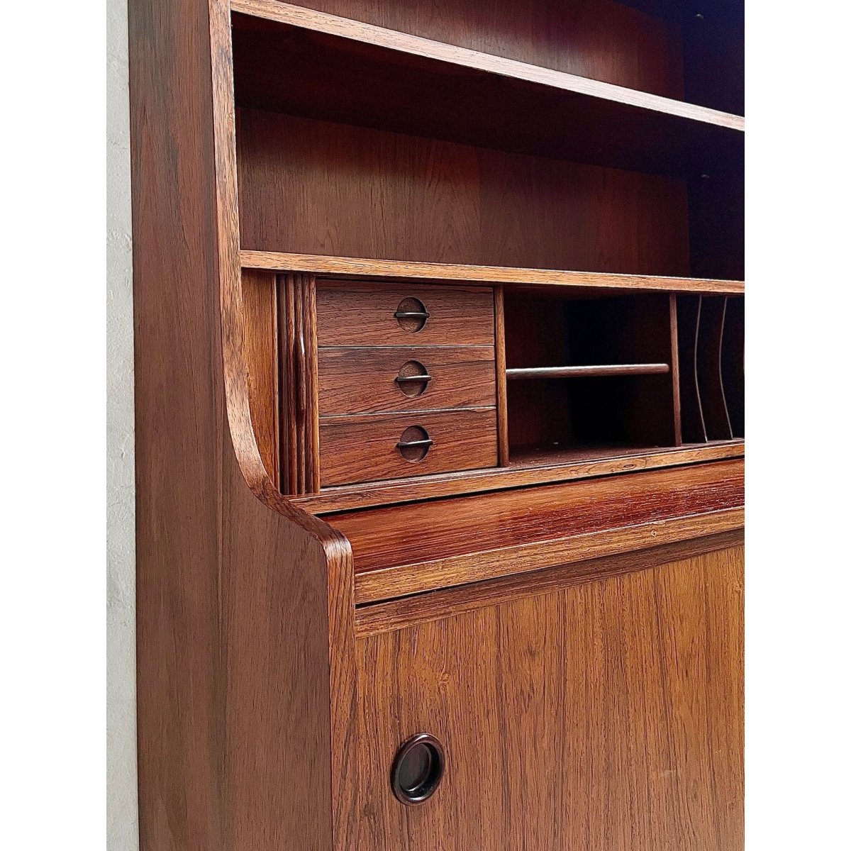 Johannes Sorth 'Bornholmer' Bureau Bookcase | Bazaa | Designer, Vintage and Antique Furniture