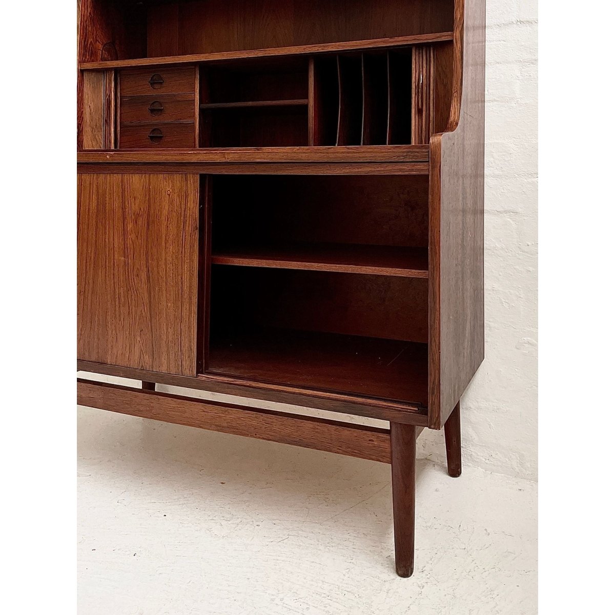 Johannes Sorth 'Bornholmer' Bureau Bookcase | Bazaa | Designer, Vintage and Antique Furniture
