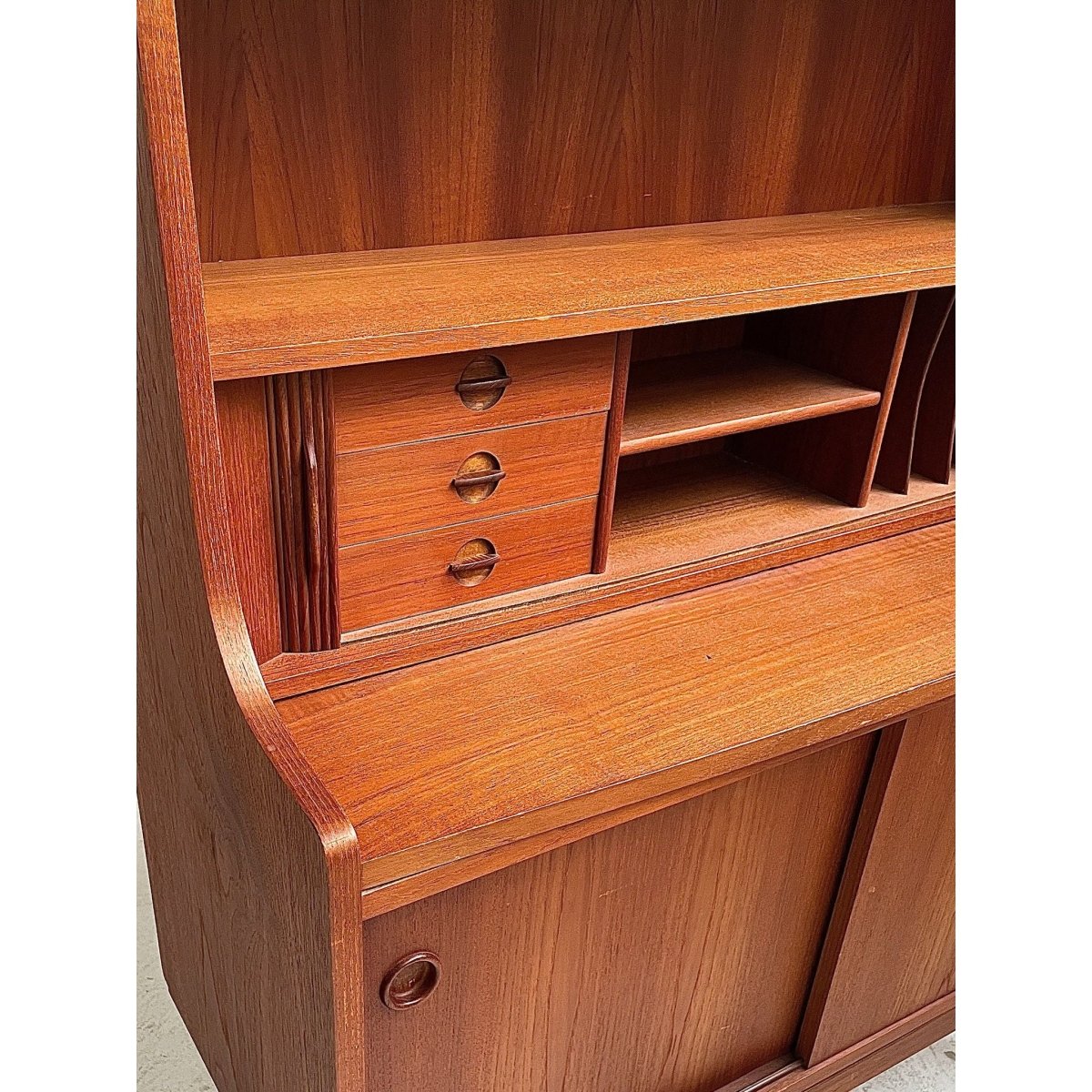 Johannes Sorth 'Bornholmer' Bureau Bookcase | Bazaa | Designer, Vintage and Antique Furniture