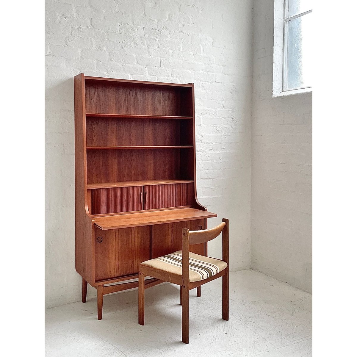 Johannes Sorth 'Bornholmer' Bureau Bookcase | Bazaa | Designer, Vintage and Antique Furniture