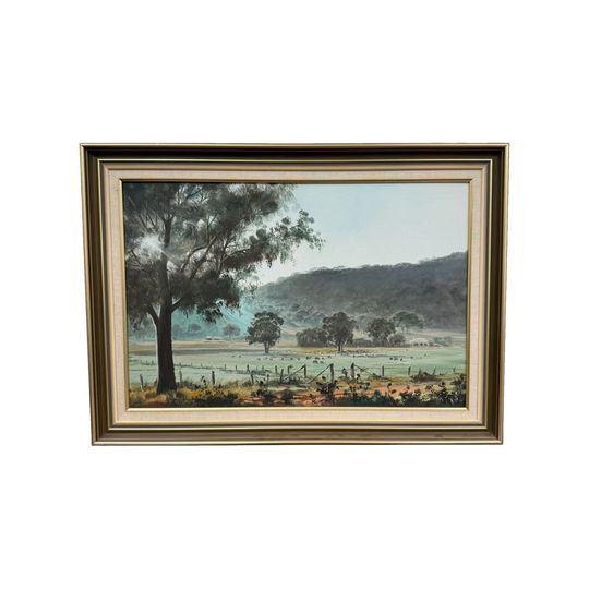 John Hansen Australian Rural Landscape Painting