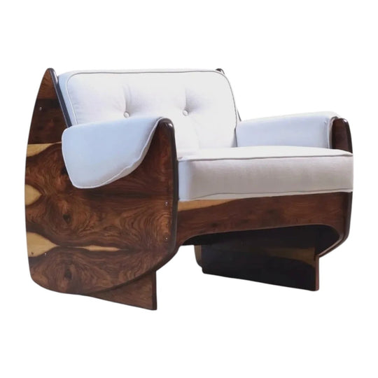 Jorge Zalszupin 'Ameoba' Lounge Chairs, 1960's Brazil.