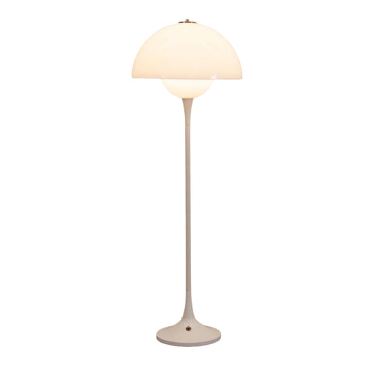 A Danish Trixel Floor Lamp, designed by Bent Karlby for Lyfa, Denmark, 1960s