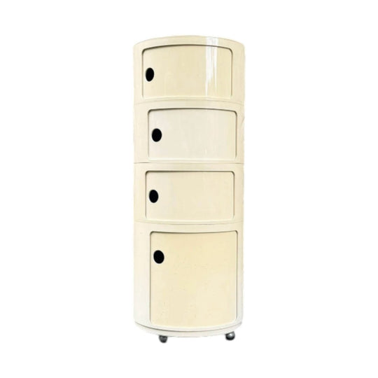 Kartell 1960s 4 unit Componibili Storage