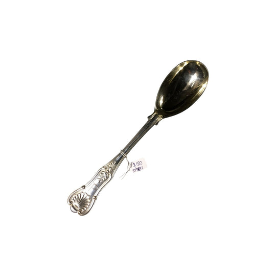 Kings Pattern .800 Silver serving spoon , German c.1900