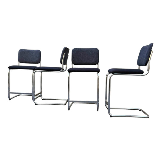 Knoll Cesca Fully Upholstered Stool, Counter Height