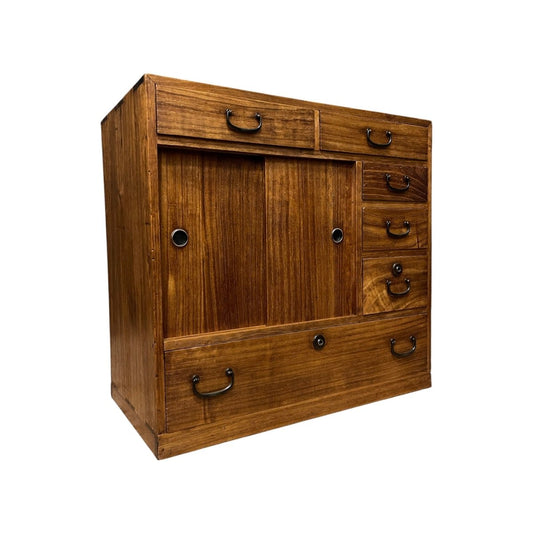 Ko Dansu, Japanese Side Cabinet - Paulownia | Showa | Bazaa | Designer, Vintage and Antique Furniture