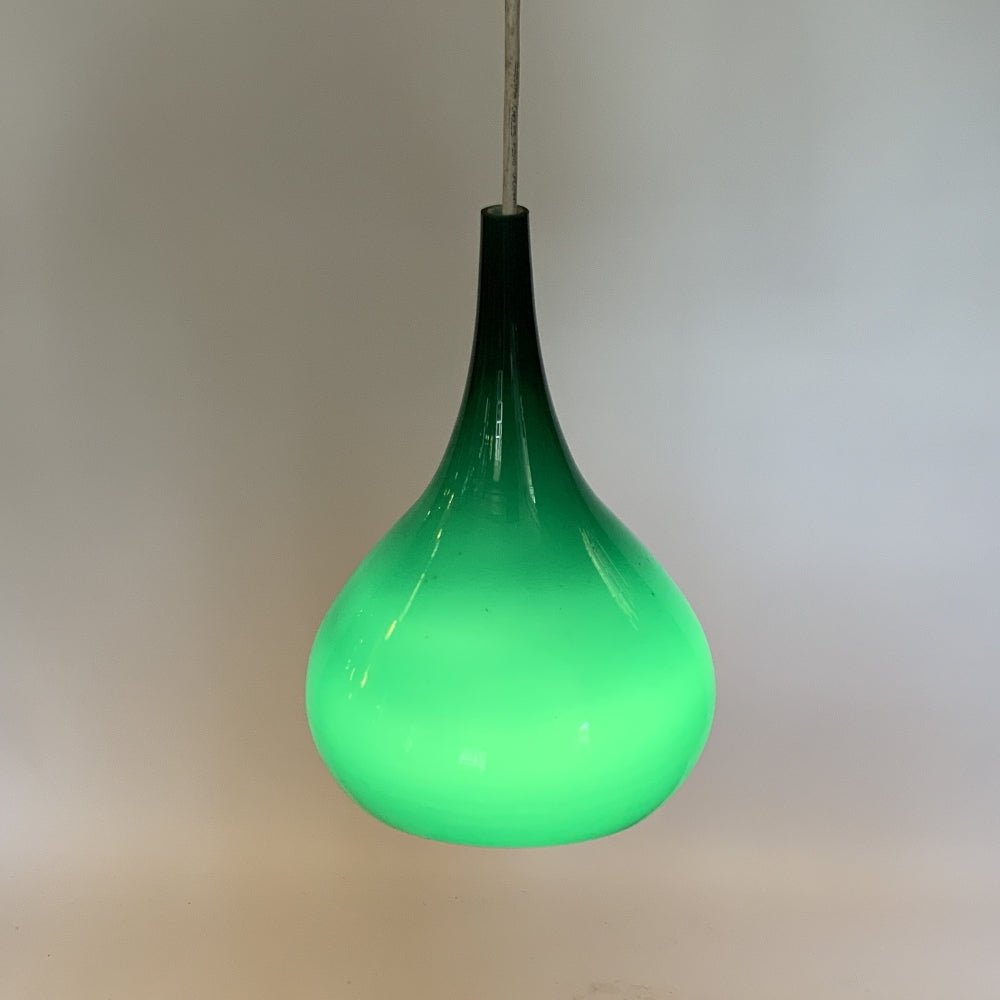 Krakus P1061 Cased Glass Pendant Lights by Sigvard Bernadotte and Acton Bjørn for Nordisk Solar. 2 available, priced individually. | Bazaa | Designer, Vintage and Antique Furniture