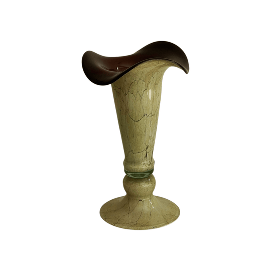 Krosno Jozefina art glass vase (Made in Poland)