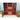 kush interiors mid-century teak wall unit storage open