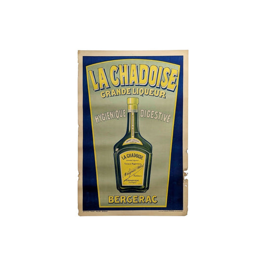La Chadoise Grande Liqueur - Vintage Poster