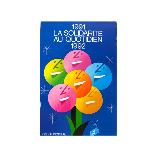 La Solidarite au Quotidien 1992 by Auriac