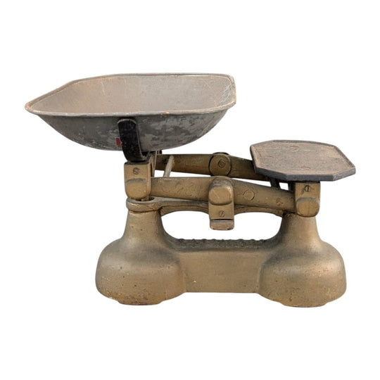 Large Antique Brass Scales | SA Scale Co
