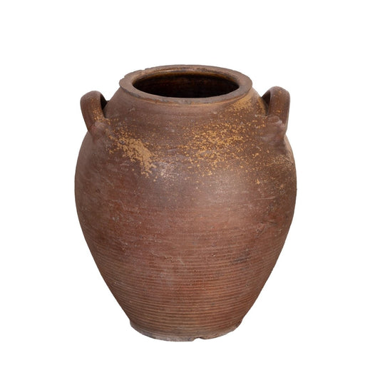 Large antique French earthenware vessel from a collection sourced from L’Isle-sur-la-Sorgue, Provence