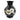 Large black vase with white and yellow flower artwork - Bazaa