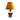 Large Groovy Sunset Ribbed Ceramic Table Lamp – Bold MCM Statement Piece | Bazaa | Designer, Vintage and Antique Furniture