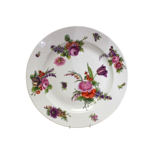 Large hand painted French porcelain platter