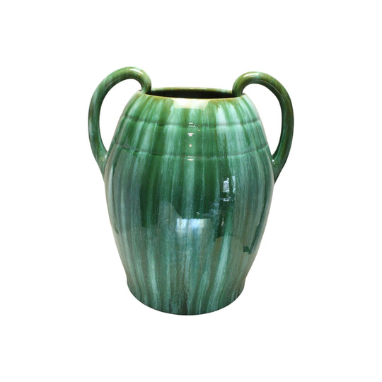 Large John Campbell two handled vase