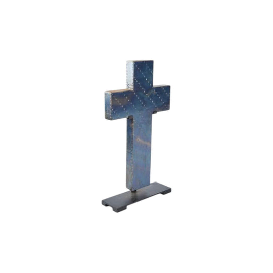Large Metal Cross Decor