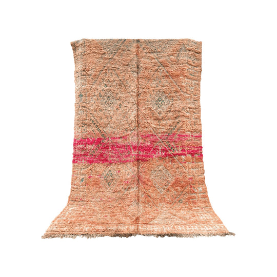 Large Moroccan Vintage Wool Boujaad Rug 3.1m x 1.78m