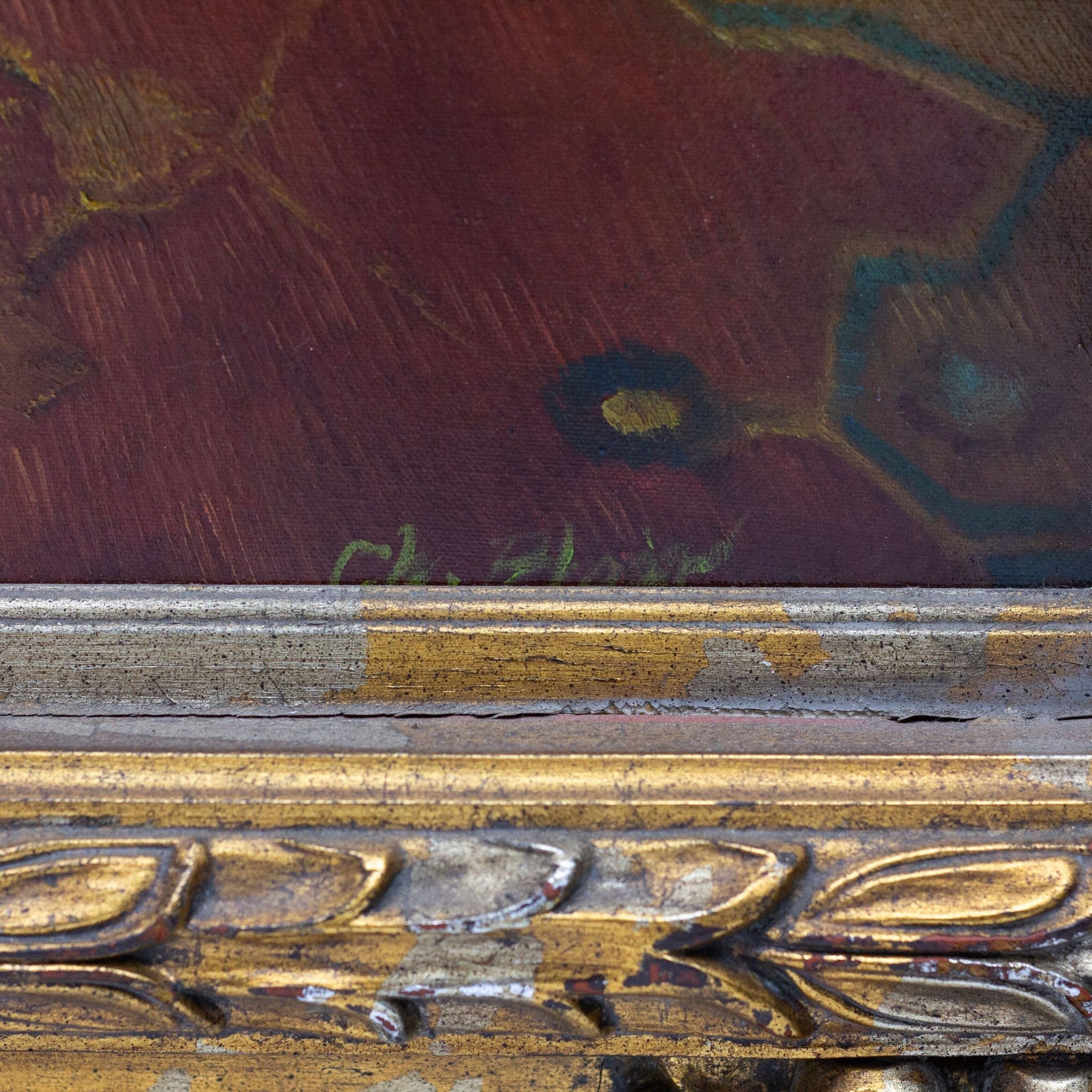 Large Orientalist Oil Painting | Bazaa | Designer, Vintage and Antique Furniture