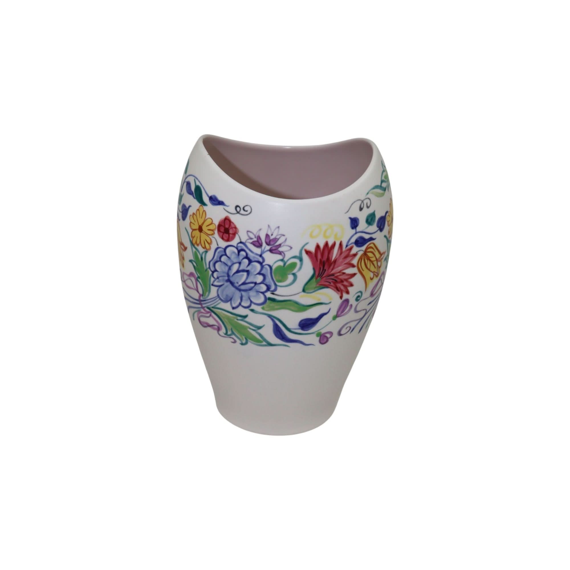 Large Poole Pottery vase decorated with floral BN pattern | Bazaa | Designer, Vintage and Antique Furniture