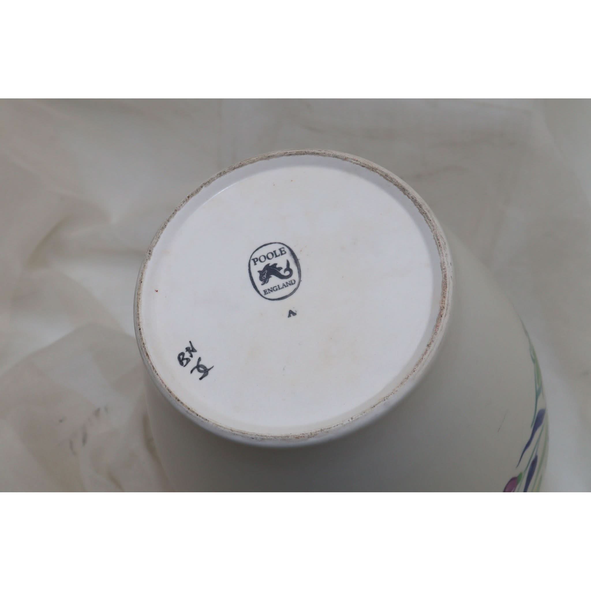 Large Poole Pottery vase decorated with floral BN pattern | Bazaa | Designer, Vintage and Antique Furniture